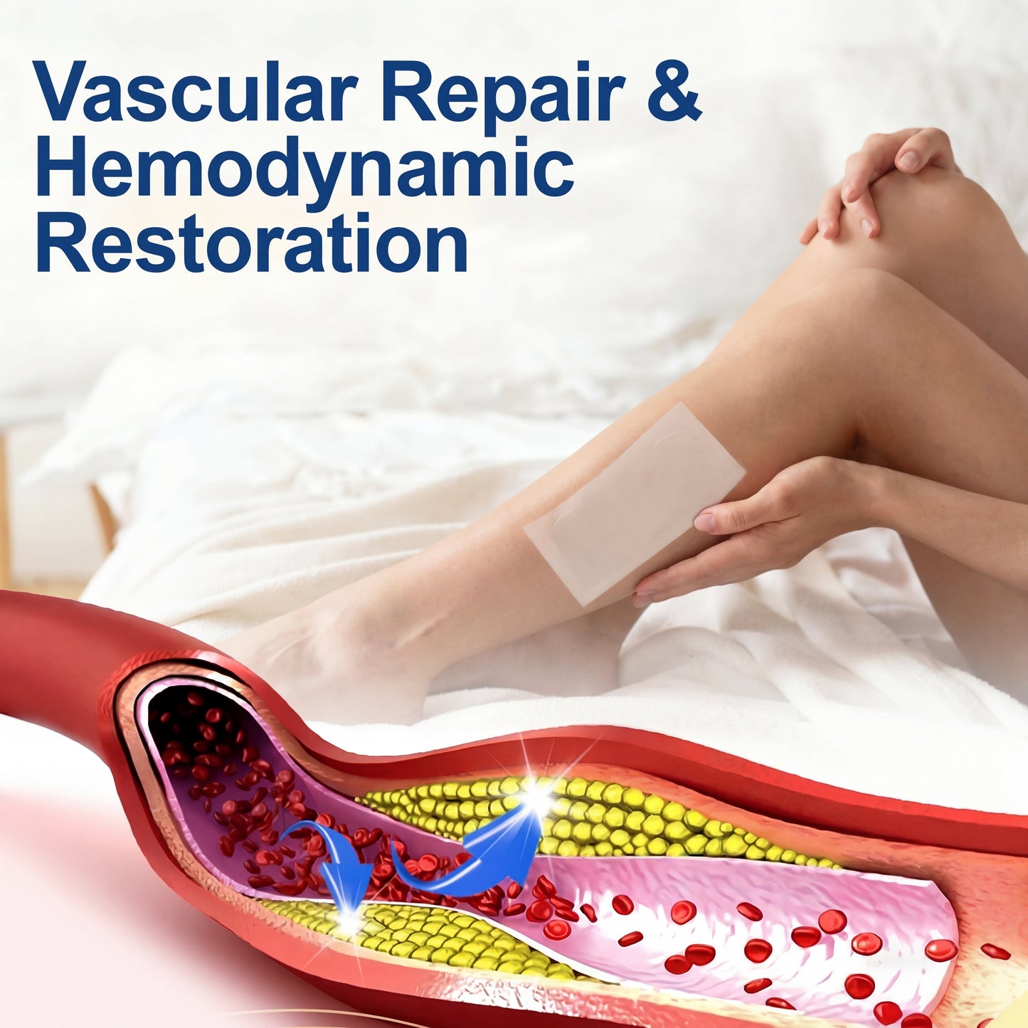 🇺🇸CareUplift® VeinTarget 🦵 Microneedle Patch – Relieves Leg Swelling & Varicose/Spider Veins ✅